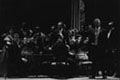 LA TRAVIATA. Junto a Marina Rodríguez-Cusí, Juan Jesús Rodríguez, Ignacio Giner y Alfredo Kraus. Teatro de la Zarzuela de Madrid, 1995. © Foto: Chicho.