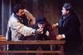 LA BOHÈME. Junto a Aquiles Machado y Fabio Capitanucci. Teatro Real de Madrid, 2006. © Foto: Javier del Real.